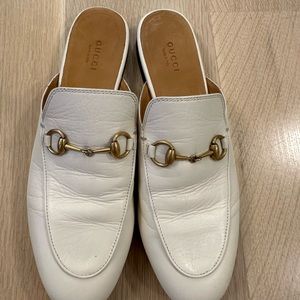 Gucci Princetown leather slipper with dust bag